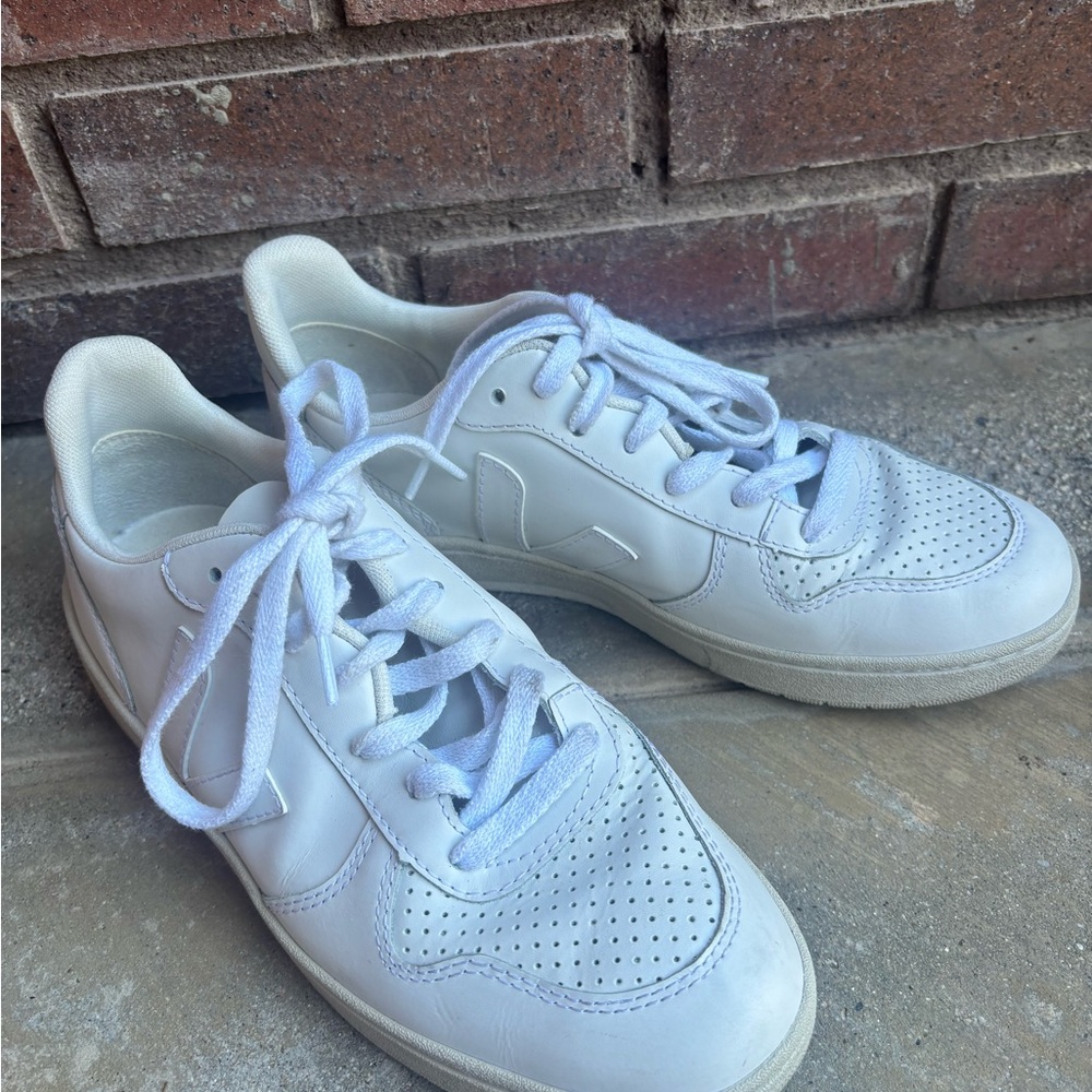 Veja White Sneakers size 8